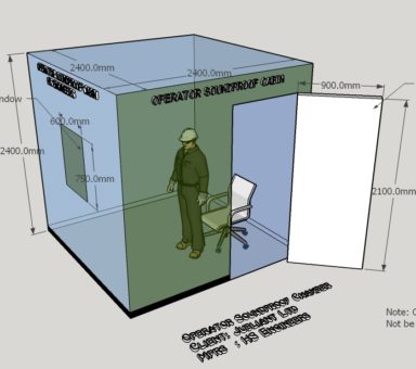 Operator soundproof cabin supplier noida